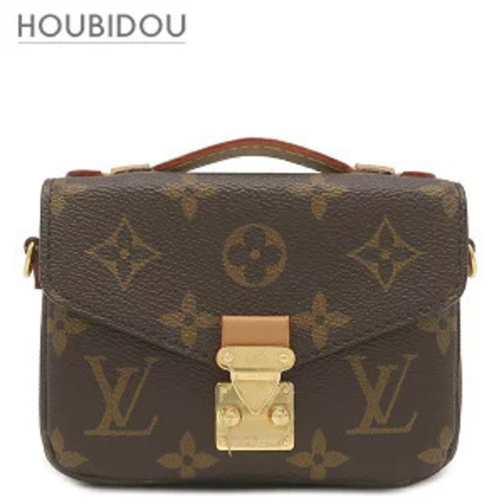Louis Vuitton Metis Monogram Canvas Shoulder Bag Chain Strap